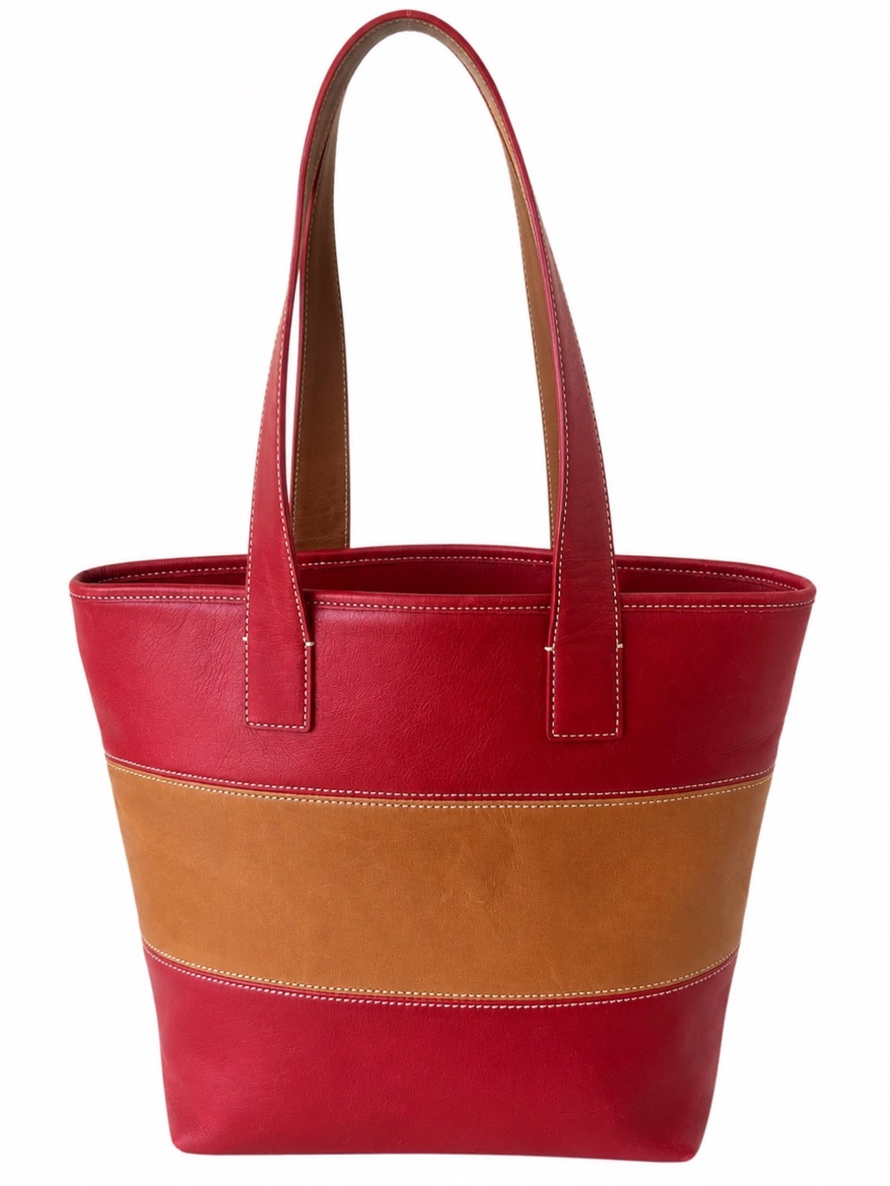 Coach Legacy VINTAGE 2003 Rugby color-block Striped Tote with Brass Charm . - Picture 4 of 7